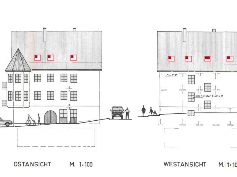 b 2.3 ost  und westansicht 75
